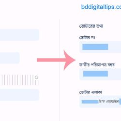 ভোটার ইনফো সেবা বন্ধ